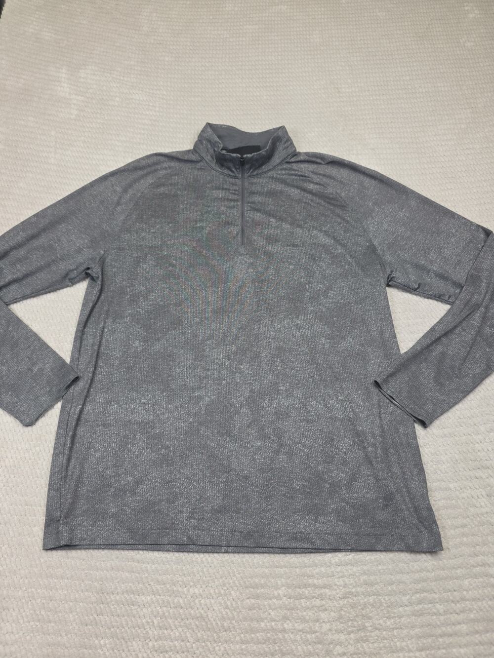 Under Armour Shirt Mens Large Quarter Zip Pullover Performance